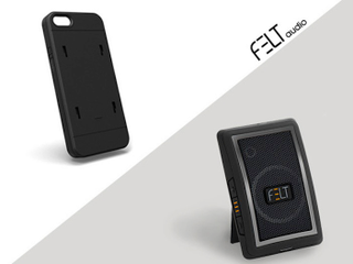 Illustration for article titled Get 30% off the Felt Audio iPhone Speaker